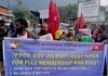 A KNPB rally in support of full membership for West Papua in the Melanesian Spearhead Group