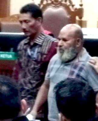 Suspended Papua Governor Lukas Enembe in court in Jakarta