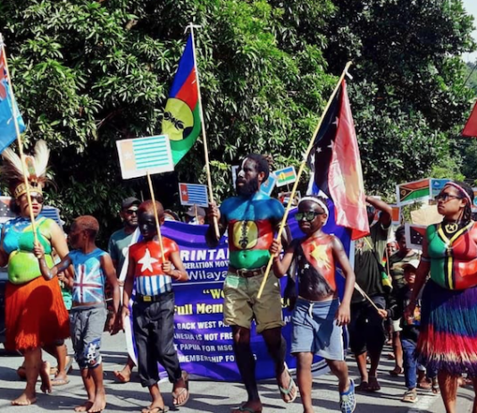 Huge rallies across West Papua region in support of MSG membership