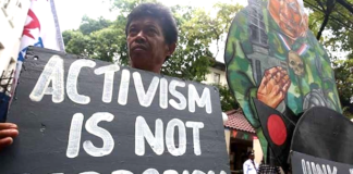 "Activism is not terrorism" in the Philippines