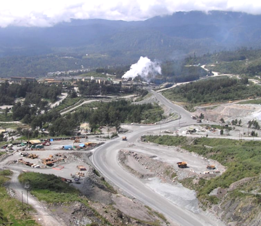 Porgera goldmine . . . in April, tribal violence led to the closure of schools and businesses