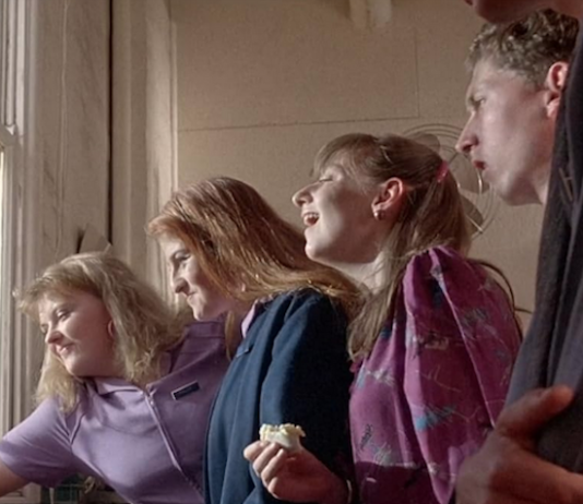 A scene from Jane Campion's 1989 debut film Sweetie
