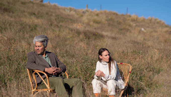 Husband and wife duo Lauren and Matt Barus perform under the stage name Terrible Sons