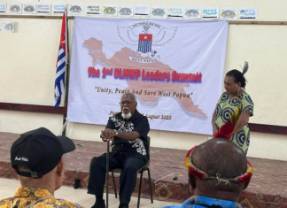 Former Vanuatu prime minister Barak Sope