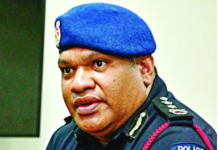 PNG Police Commissioner David Manning