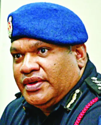 PNG Police Commissioner David Manning