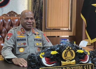 Papua Regional Police Chief Inspector General Mathius Fakhiri