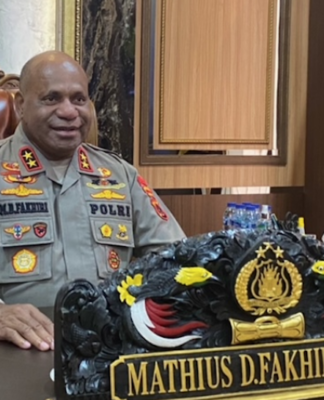 Papua Regional Police Chief Inspector General Mathius Fakhiri