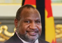 PNG Prime Minister James Marape