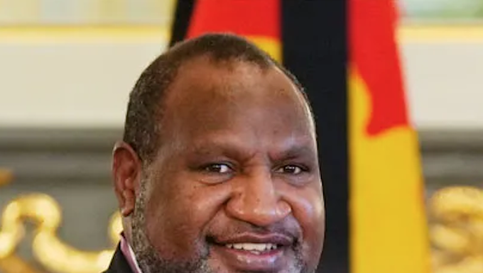 PNG Prime Minister James Marape