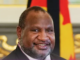 PNG Prime Minister James Marape