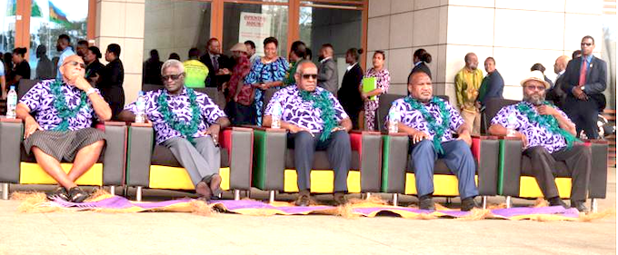 Melanesian Spearhead group leaders