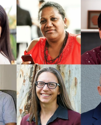 The 2021 post-covid Pacific media freedom panel discussion participants