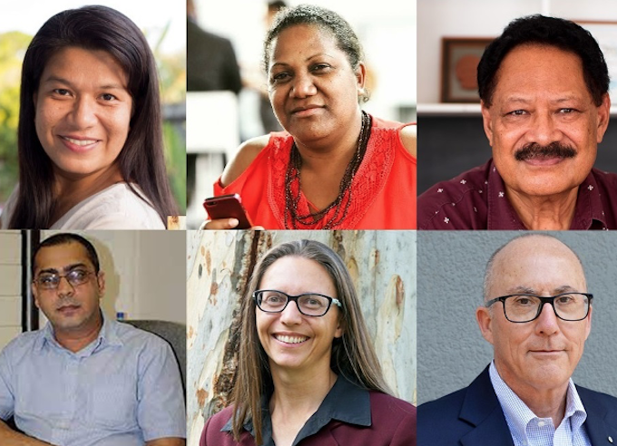 The 2021 post-covid Pacific media freedom panel discussion participants