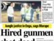 PNG’s Marape condemns ‘jungle justice’ after 6 gunmen shot dead Today's front page of the PNG National newspaper covering the Engan tribal fighting 220823
