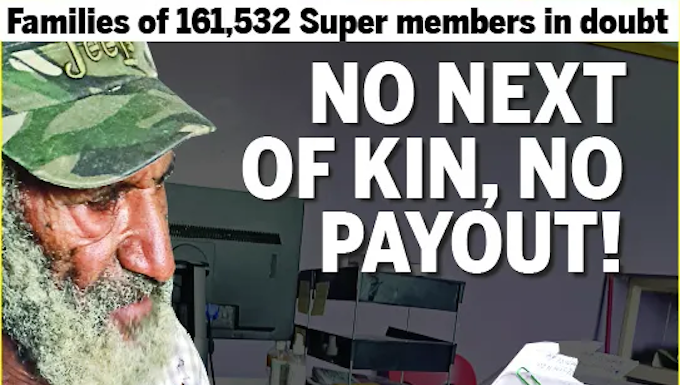 Funki Uin waiting in vain for a pension pay out