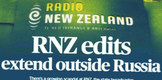 The Press front page RNZ story