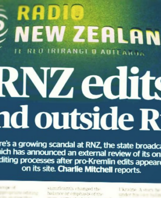 Mediawatch: Putting right what went wrong with RNZ’s online news The Press front page RNZ story