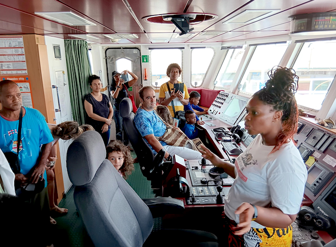 Pacific climate voyage on the Rainbow Warrior