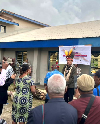 Vanuatu Minister for Climate Change Adaptation Ralph Regenvanu