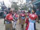 West Papuans prepare for yesterday's rally in Wamena