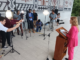 Dr Samantha Power giving a media conference after her speech at USP in Fiji