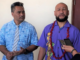 An archival photo of Lema'i Faioso Sione (left) and Malele Paulo