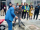 The ground-breaking ceremony for the Indonesian-funded ugrade of the VIP Lounge in Port Vila