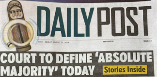 Vanuatu's two biggest stories today as presented by the Vanuatu Daily Post this morning
