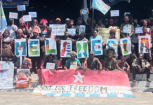 West Papuan support for the Melanesian Spearhead Group