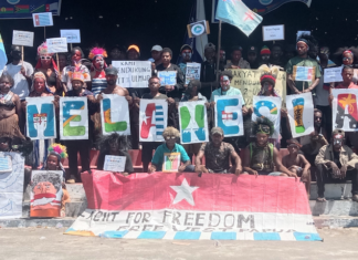 West Papuan support for the Melanesian Spearhead Group