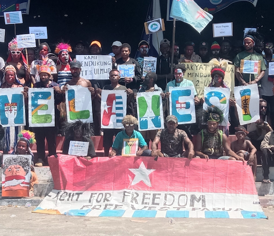 West Papuan support for the Melanesian Spearhead Group