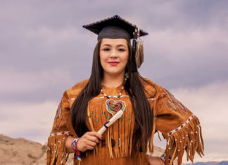 Paiute-speaking First Nations language advocate Christina Dawa Kutsmana Thomas
