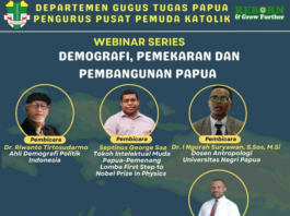 A Papuan online discussion themed "Demography, Expansion and Development of Papua
