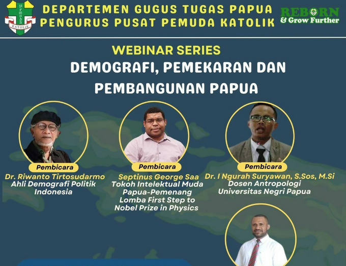 Dem webinar TJ 680wide A Papuan online discussion themed