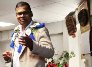 Fiji's Deputy Prime Minister Professor Biman Prasad