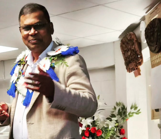 Fiji's Deputy Prime Minister Professor Biman Prasad