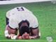RWC2023: Simi Kuruvoli’s boot helps ‘best ever’ Flying Fijians beat Wallabies Prayers of elation . . . a jubilant Fiji after beating Australia 22-15
