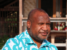 PNG Prime Minister James Marape at the Melanesian Spearhead Group (MSG) summit in Port Vila