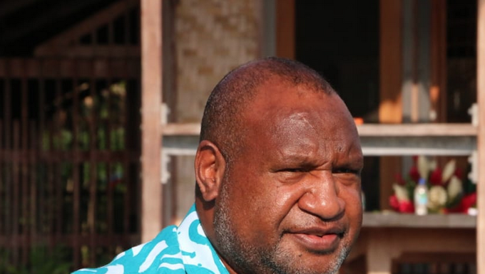 PNG Prime Minister James Marape at the Melanesian Spearhead Group (MSG) summit in Port Vila