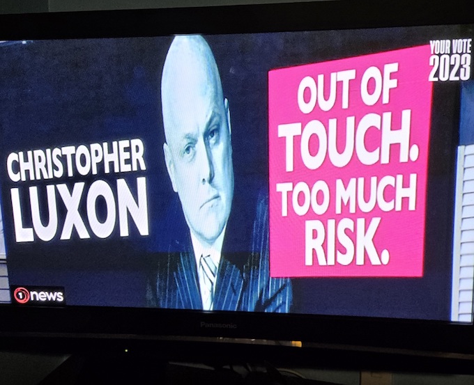 The NZCTU ad as featured on TV1 News tonight