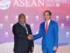 PNG Prime Minister James Marape meets Indonesian President Joko Widodo