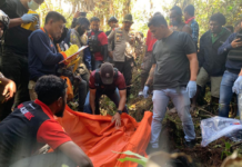 The evacuation of Michelle Kurisi's body