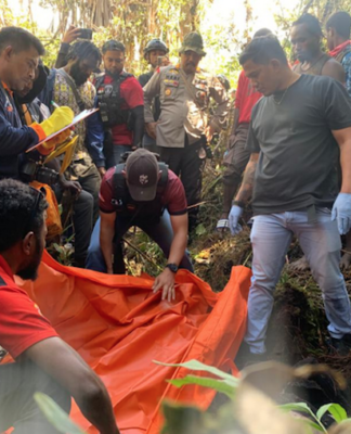 The evacuation of Michelle Kurisi's body