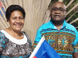 New Senator Robert Xowie for New Caledonia