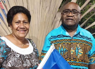 New Senator Robert Xowie for New Caledonia