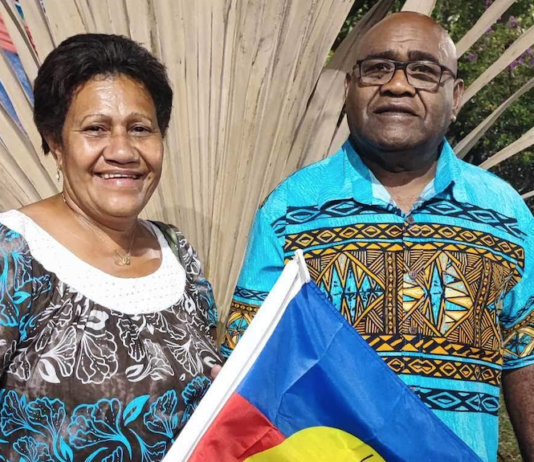 New Senator Robert Xowie for New Caledonia