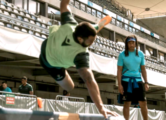 Manu Samoa preparing for their match against World Cup debutants Chile