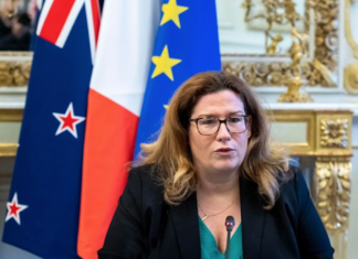 Resigned pro-France political leader in New Caledonia Sonia Backès