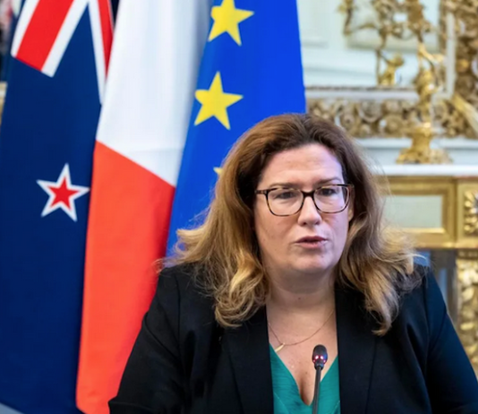 Resigned pro-France political leader in New Caledonia Sonia Backès